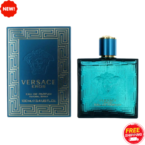 Versace Eros Eau De Parfum Spray 100ml/3.4fl oz Brand New Sealed